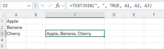 TEXTJOIN Function