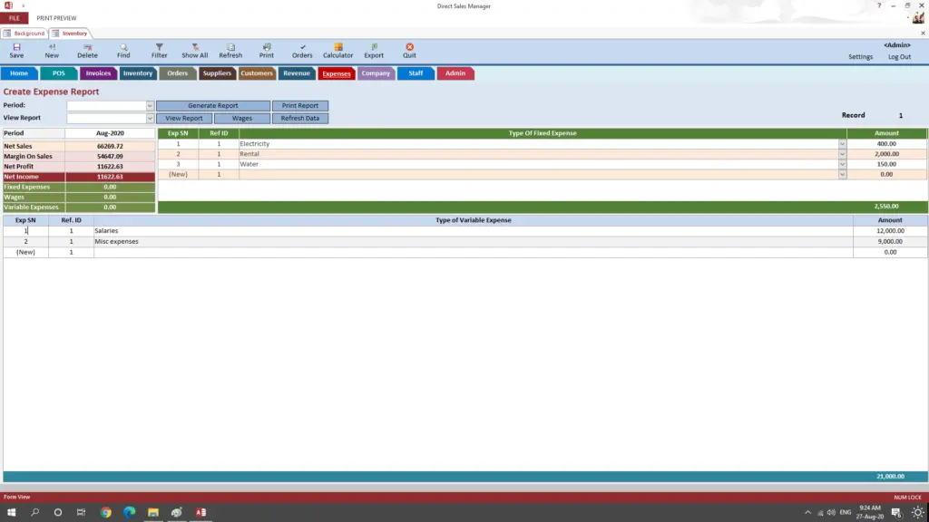 Billing and invoicing software