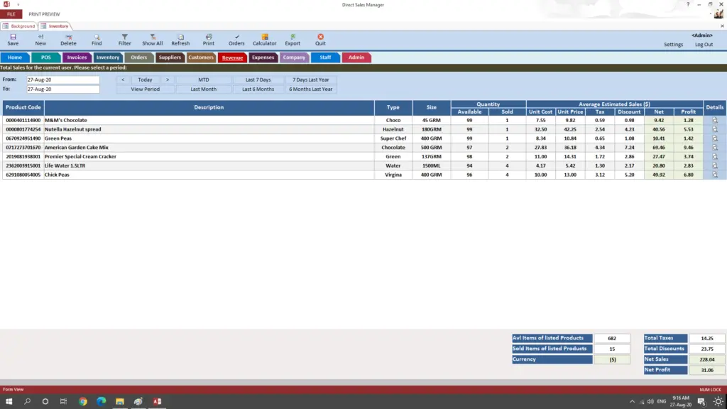 Billing and invoicing software
